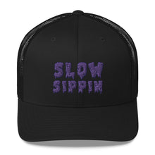 Load image into Gallery viewer, Flat Embroidered Logo [Mud] Trucker Cap
