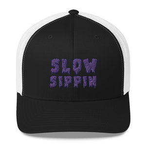 Flat Embroidered Logo [Mud] Trucker Cap