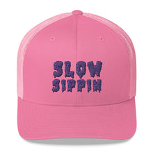 Load image into Gallery viewer, Flat Embroidered Logo [Mud] Trucker Cap
