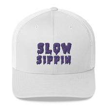 Load image into Gallery viewer, Flat Embroidered Logo [Mud] Trucker Cap
