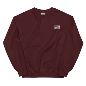 Team Xenos [AA Logo] on back Unisex Sweatshirt