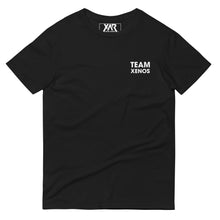 Load image into Gallery viewer, Team Xenos [AA Logo] on Back Short-Sleeve T-Shirt
