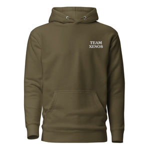 Team Xenos [AA Logo] on back Unisex Hoodie