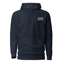 Load image into Gallery viewer, Team Xenos [AA Logo] on back Unisex Hoodie
